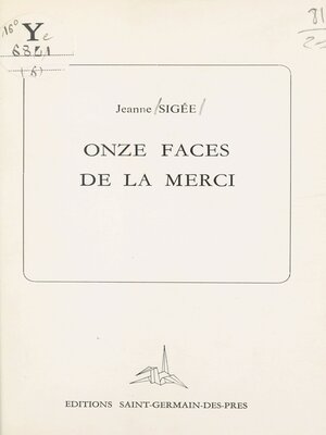 cover image of Onze faces de la merci